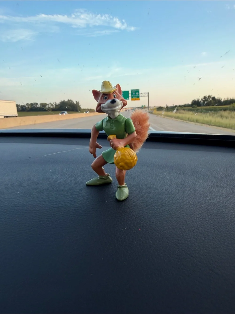 Disney's Animated Robin Hood With Loot Bag Toy Figure